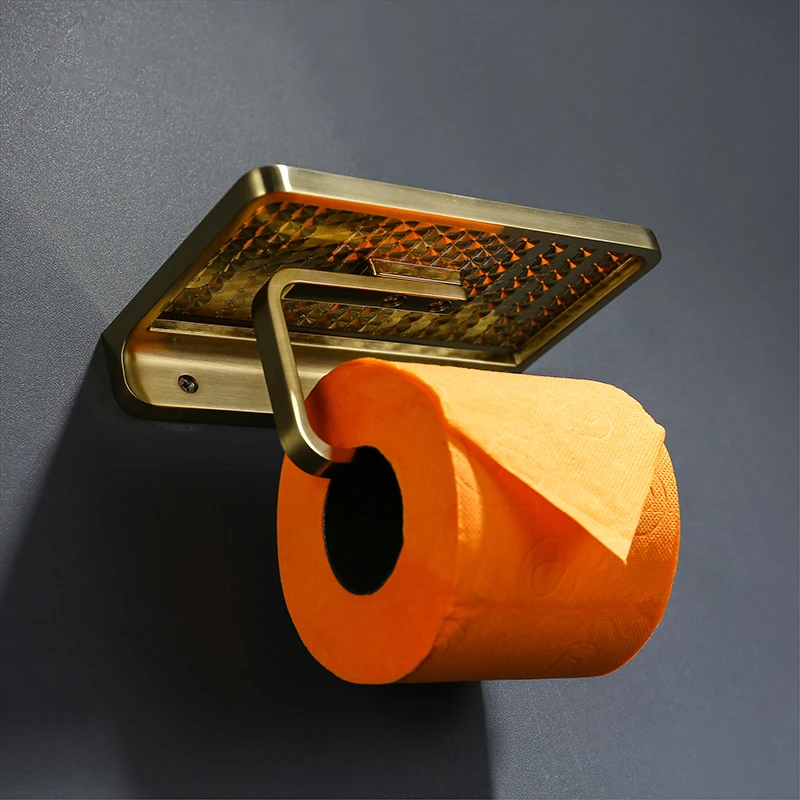 Держатель туалетной бумаги для ванной комнаты настенный держатель рулона из