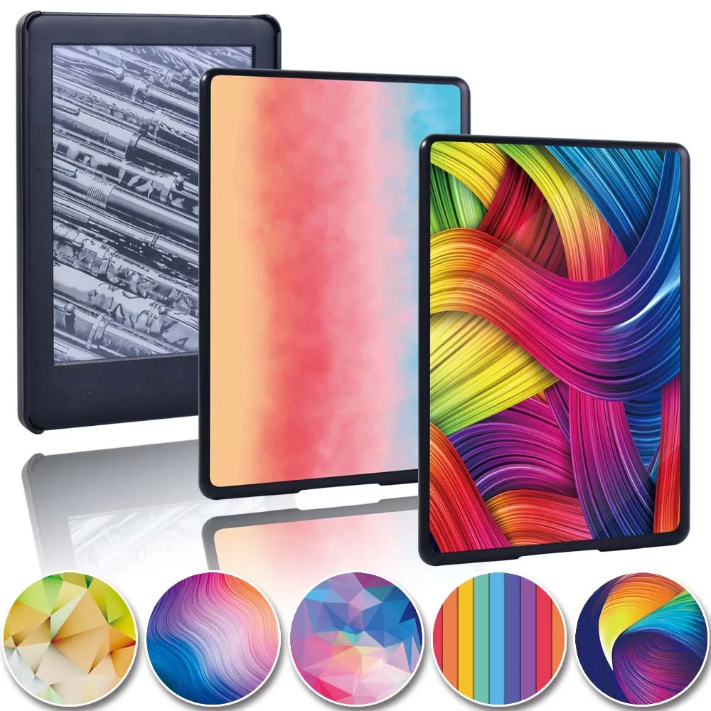 

Tablet Case for Amazon Kindle Paperwhite(5/6/7/10th Gen)/Kindle(8th/10th Gen)- Anti-fall Ultra Thin Watercolor Protective Shell