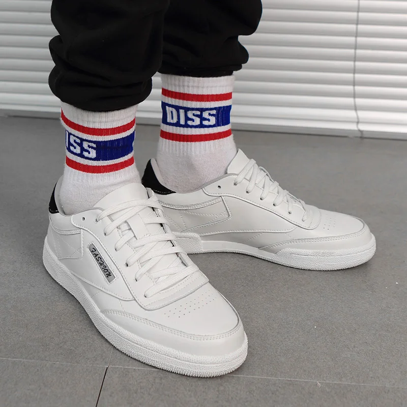 

Causal Shoes For Men Black Casual Shoes Fashion Sneakers Men Leather Sapato Mens Hot Sale Zapatos Casuales Tenis Masculino Man