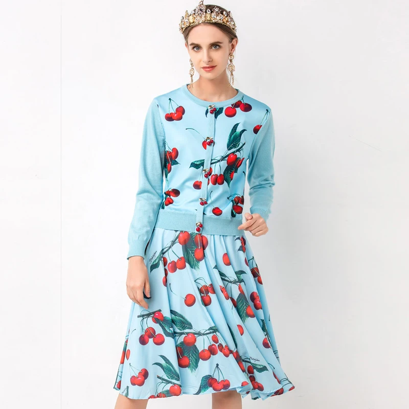 Осенне зимняя дизайнерская юбка для подиума комплект из 2 предметов: женский