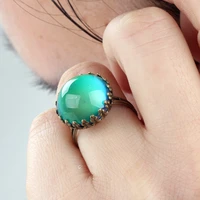 rings for woman temperature changing color mood rings for lovers gift creative jewelry ring party mj rgm01