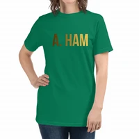 a ham print t shirts woman casual breathable tee shirts summer cool japanese t shirt fit simplicity simplicity women t shirts