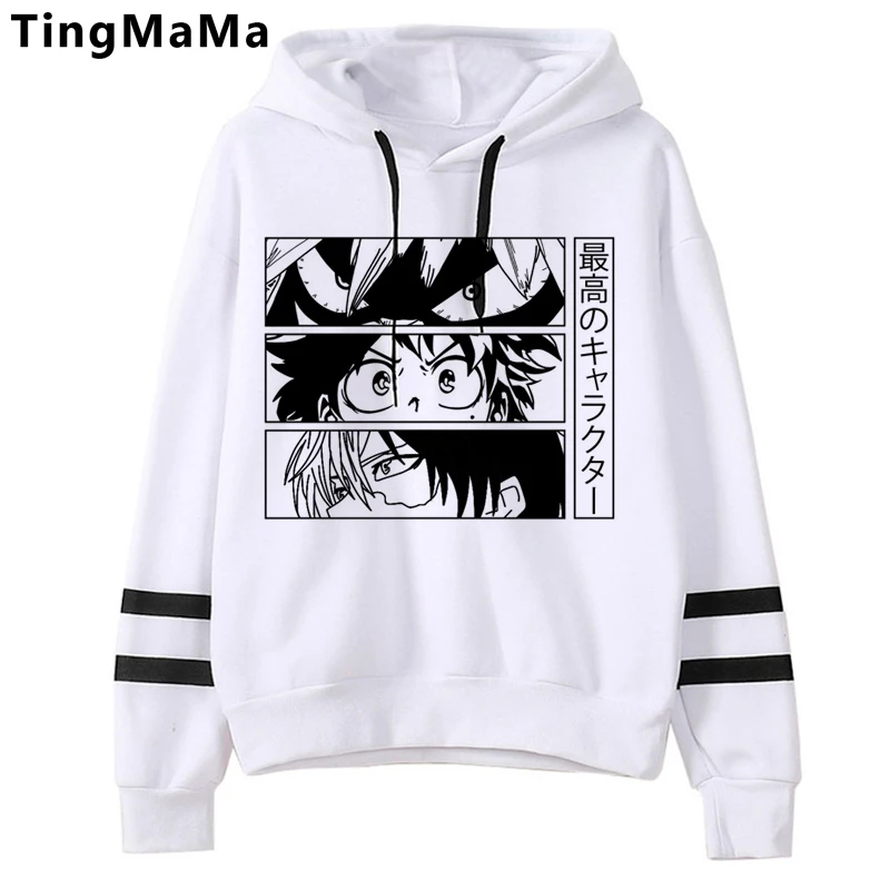 

Японское аниме «Моя геройская Академия», толстовки, женские кавайные Тодороки, манга, боку, без героев, Мультяшные женские толстовки Midoriya ...