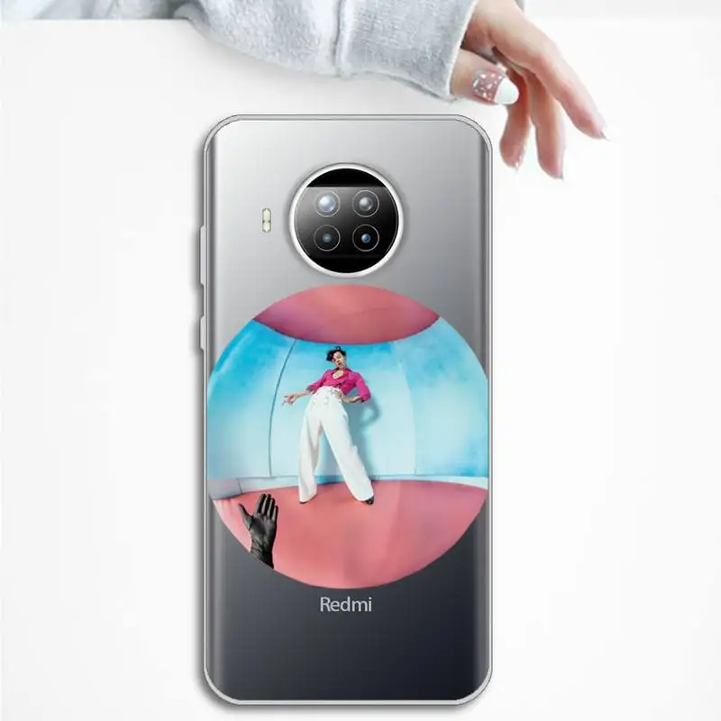 

Harry Styles Love on Tour Fine Line Phone Case Transparent Clear for Xiaomi Redmi note 10 t 8 9 pro lite 11