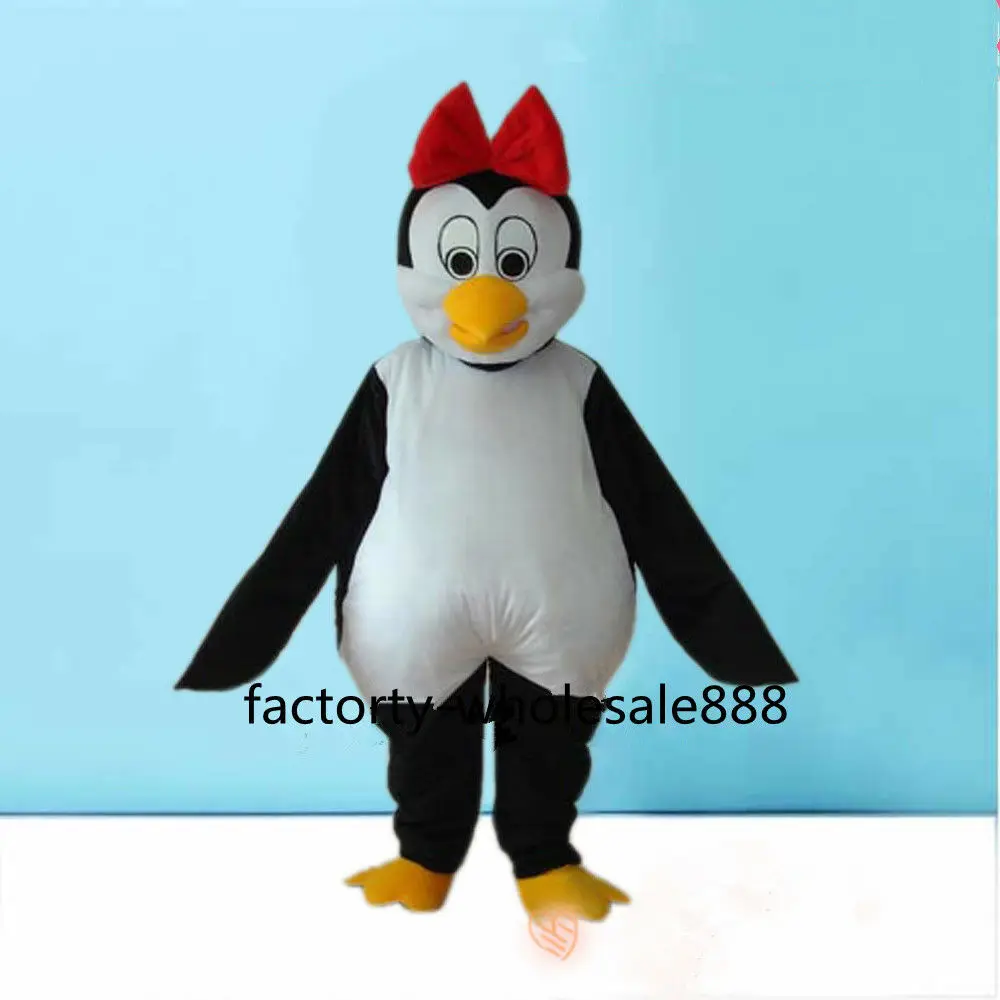 

Penguin Mascot Costumes Cartoon Party Animal Suit Cosplay Dress A