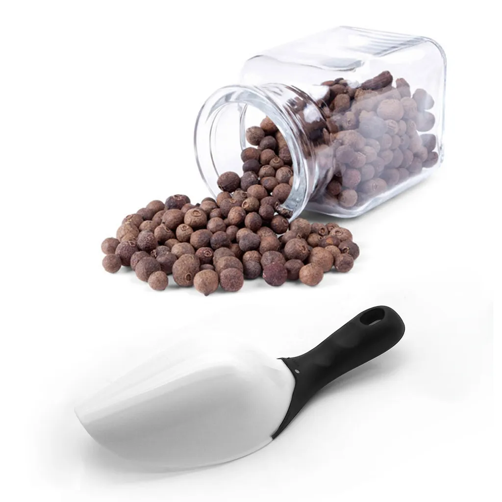 Кухонная ложка хорошие ручки гибкий Совок посуда инструмент суп шеф-повара ремесло пластиковое питание для Kicthen 829