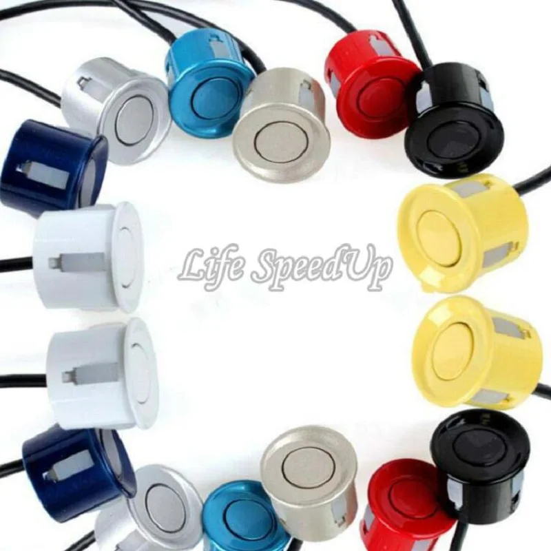 

Бесплатная доставка 4 шт./лот 22 мм Автомобильный датчик парковки радар-детектор парктроник помощь для автомобиля Реверсивный как парковочн...