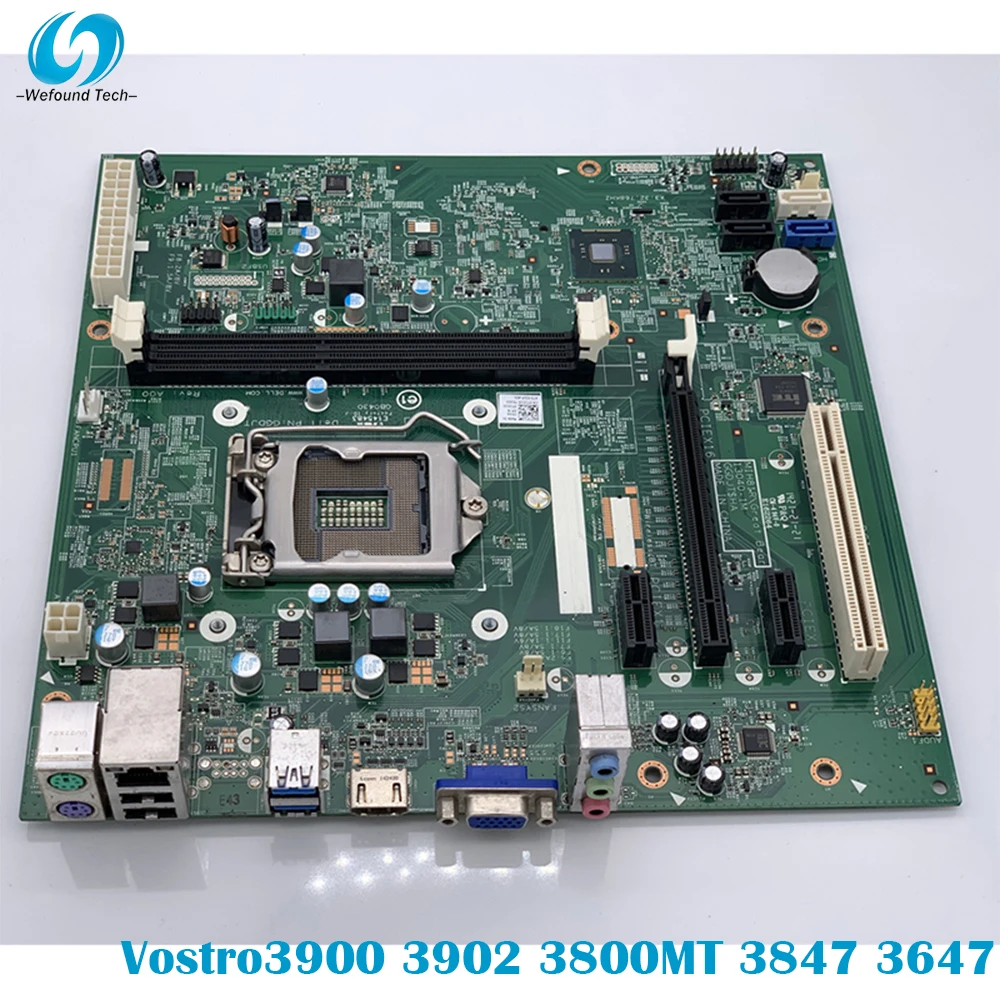 

100% Working For Dell Vostro3900 3902 3800MT 3847 3647 Desktop Computer Motherboard H81 Chip 0T1D10 T1D10 MIH81R