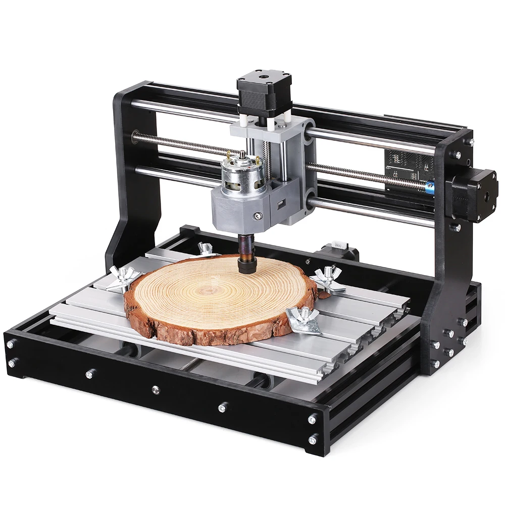 Набор фрезерных станков с ЧПУ CNC3018 2 в 1 для самостоятельной сборки миниатюрный