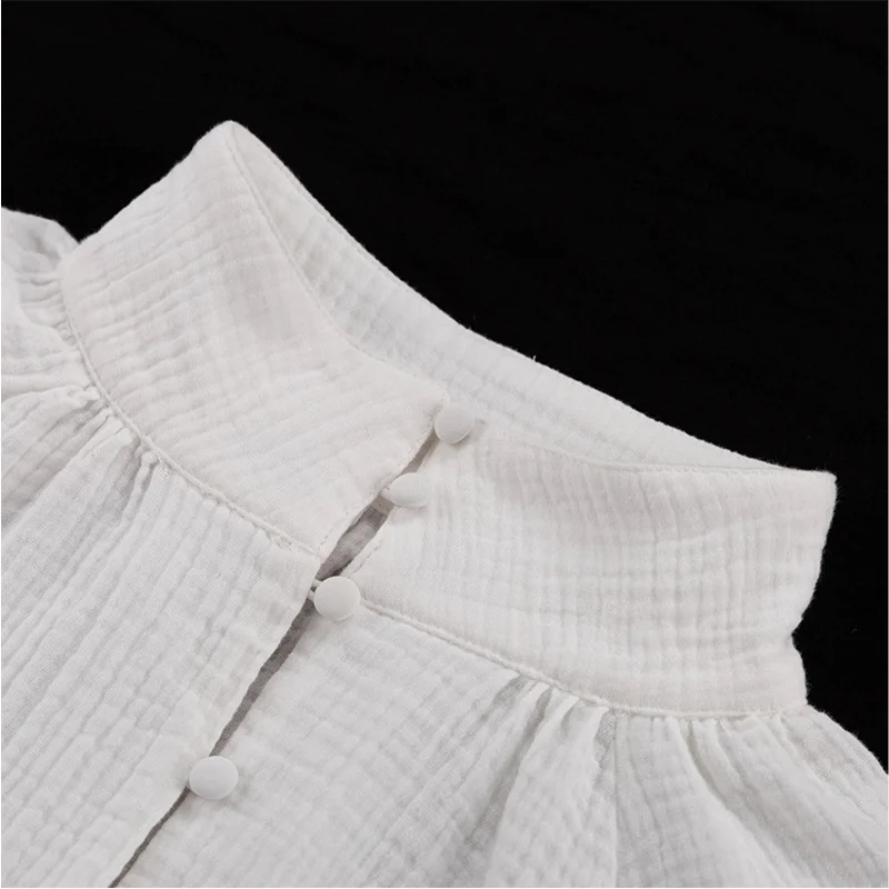 Женский винтажный костюм с юбкой белый Повседневный свободный из двух предметов