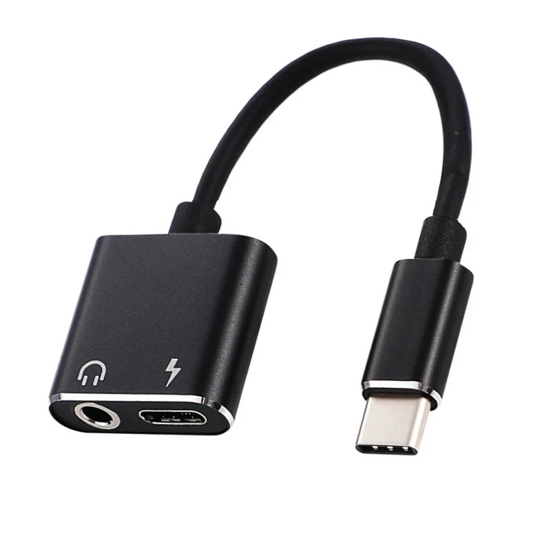 Переходник для наушников 2 в 1 USB Type-C на 3 5 мм | Электроника