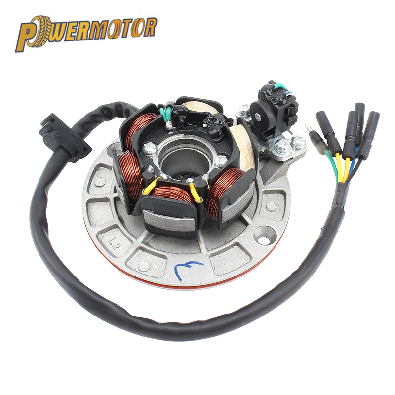 5 проводов 6 катушек катушка зажигания магнитный статор генератора для двигателя