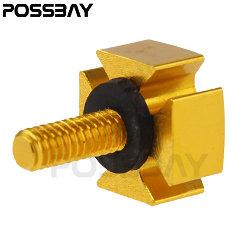 Задняя крышка POSSBAY для мотоцикла Cafe Racer под заказ Золотая задняя планшета Harley