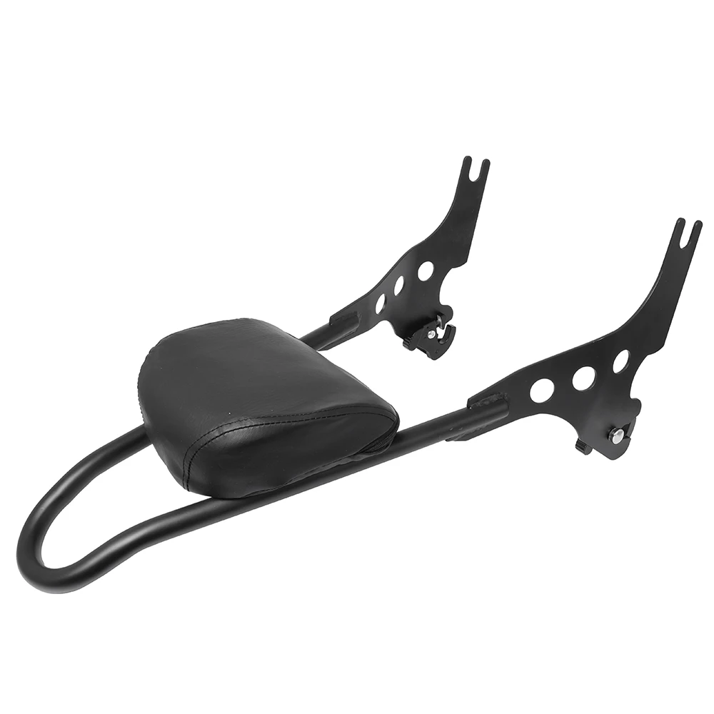 Мотоциклетная черная Съемная задняя пассажирская Сисси-бар подушка для спинки