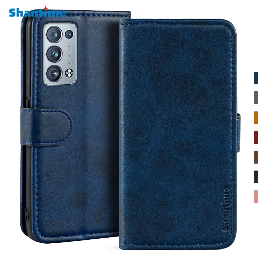 

Case For OPPO Reno 6 Pro+ 5G Case Magnetic Wallet Leather Cover For OPPO Reno 6 Pro Plus 5G Stand Coque Phone Cases