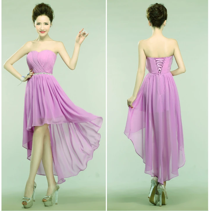 Скромные Романтические свадебные платья лавандового синего и красного цвета