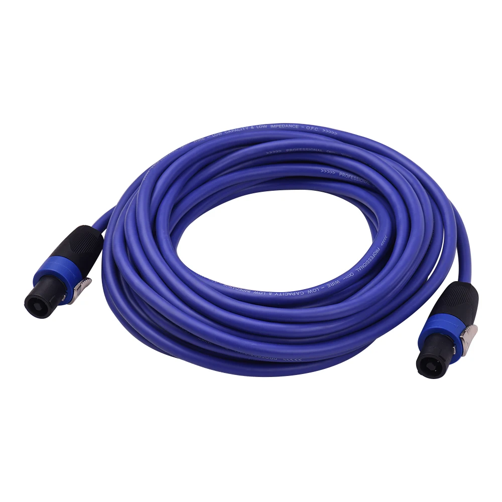 Кабель для усилителя звука 12AWG стандарт NL4FC|Детали и аксессуары электрических
