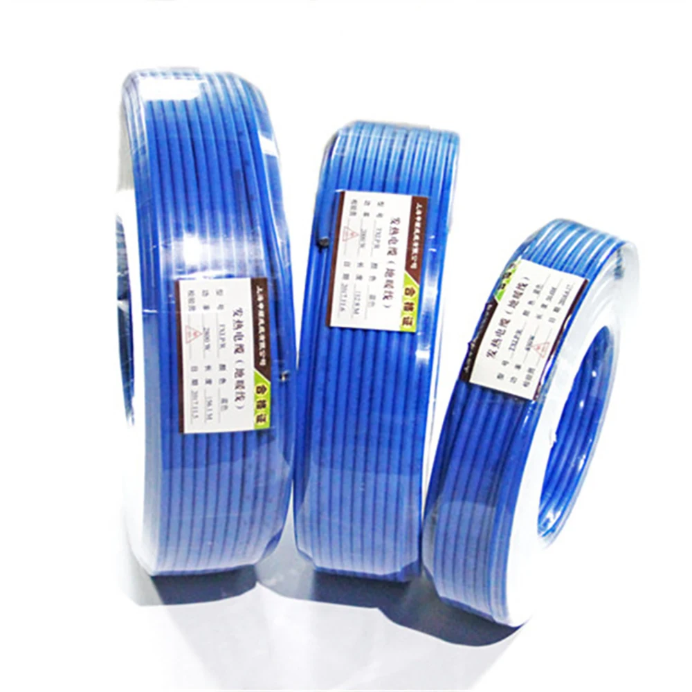 1 meter heating wire 220V single channel heating cable floor heating electric hotline