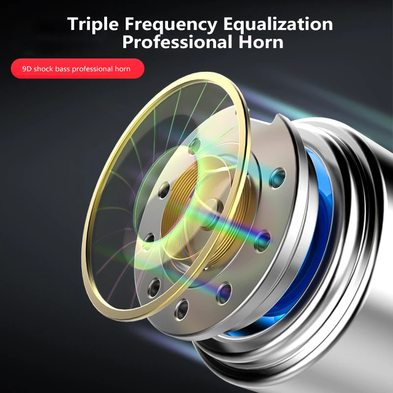 Спортивные наушники HIFI с объемным 3D звуком проводные 3 5 мм ультрабасами