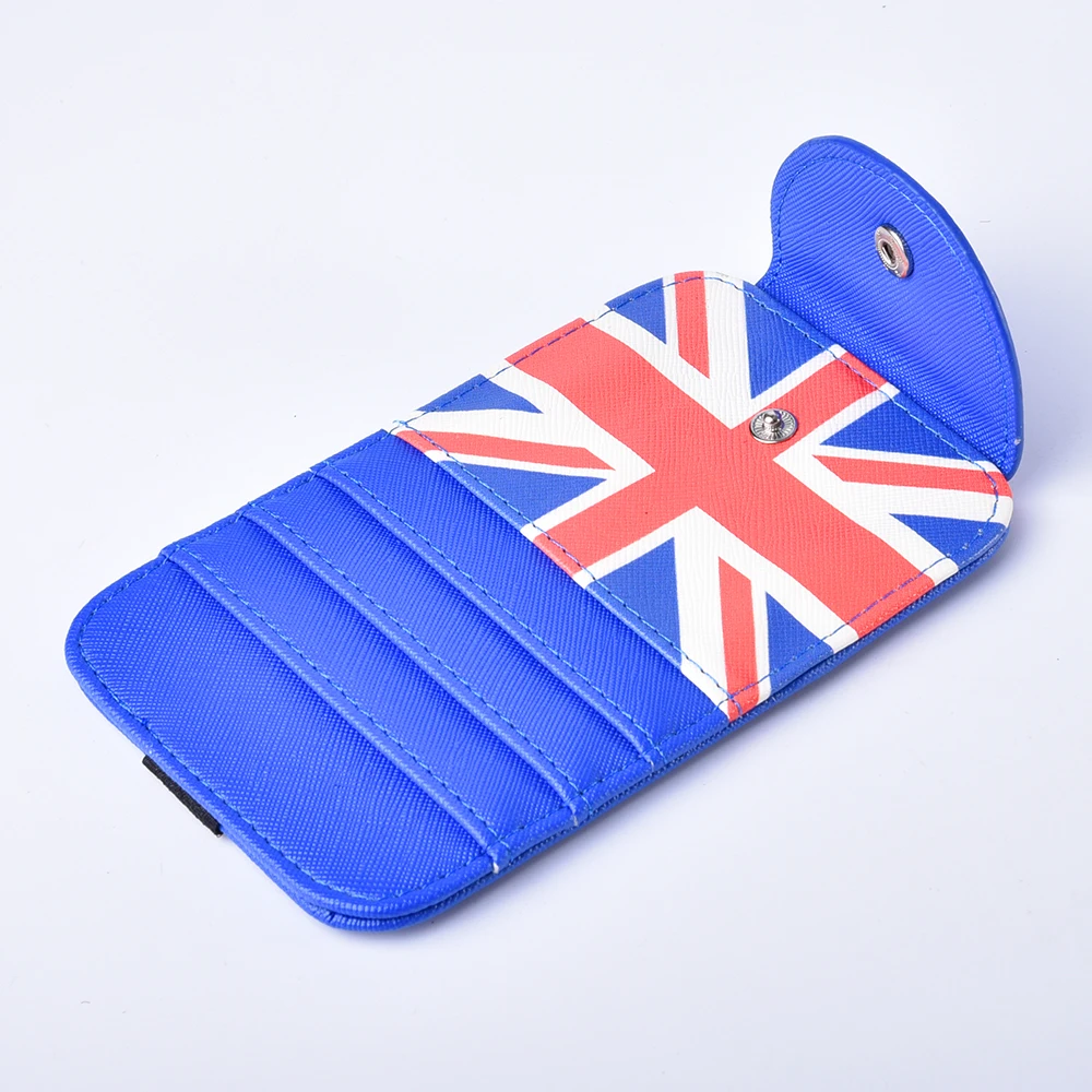 Автомобильный козырек держатель для карт удостоверение личности имя карта