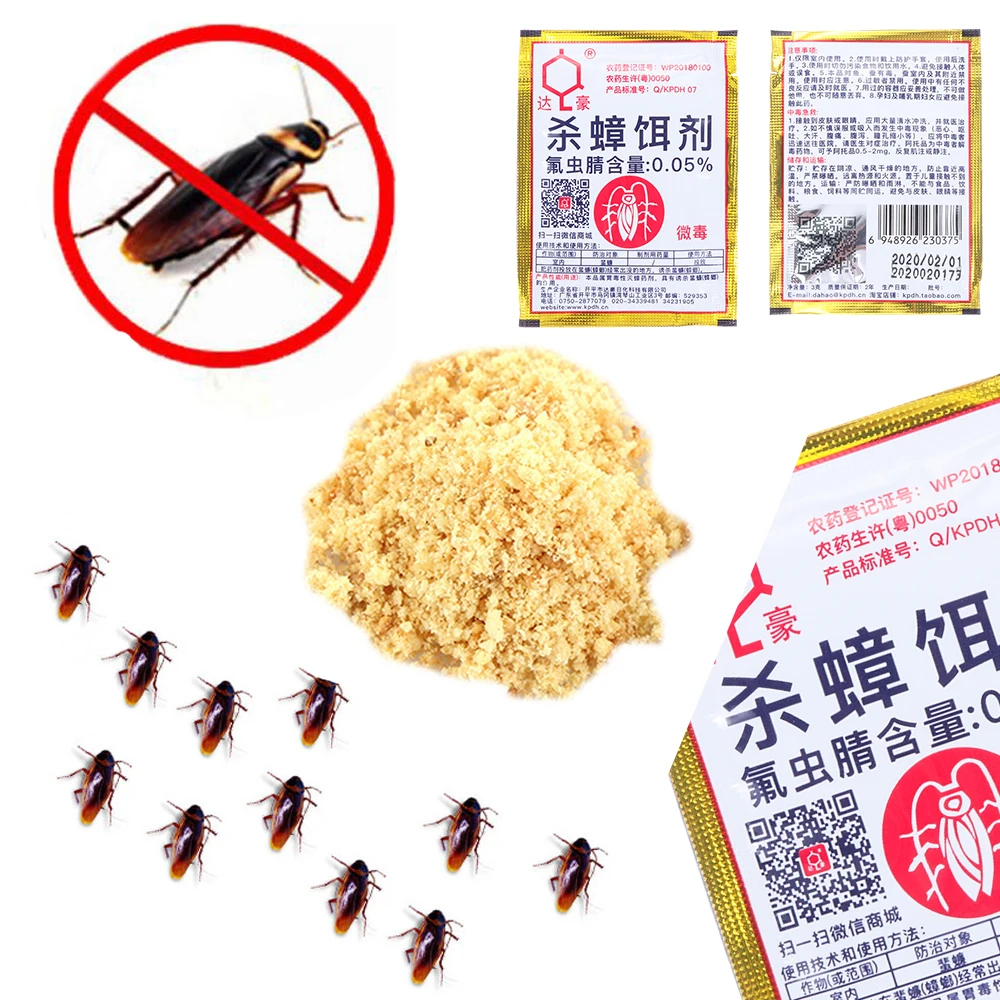 5 шт. эффективный с тараканами порошок приманки специальный инсектицид Жук