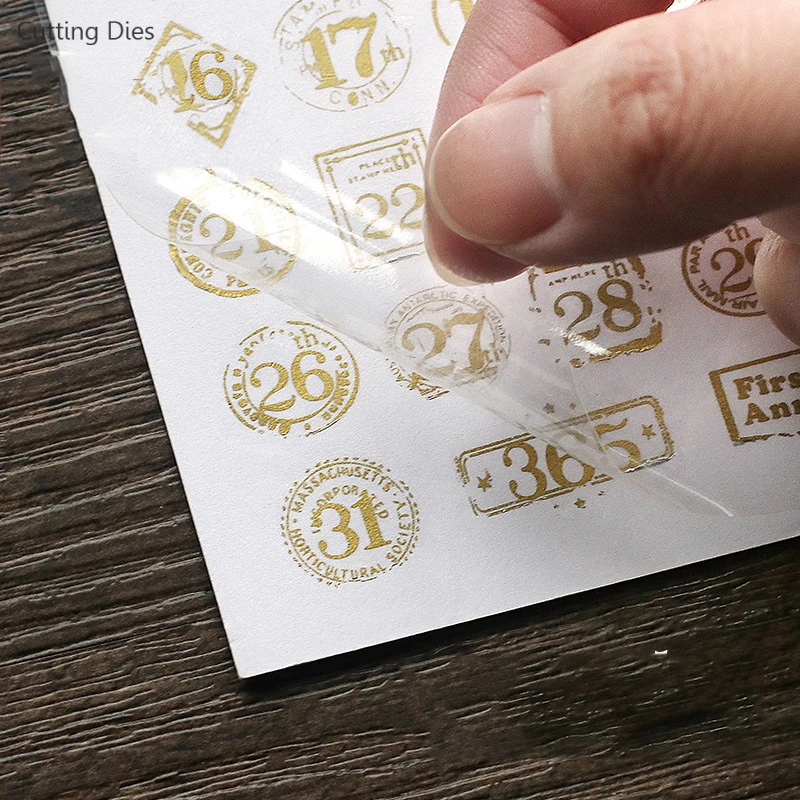 2 листа/партия напечатанная бумажная наклейка натирает на стикер s Набор для