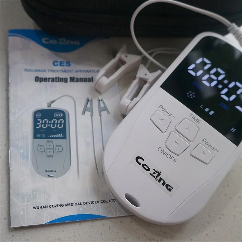 

2020 Newest Anti Sleep Electrotherapy Alpha CES Stim Device for Anxiety Insomnia and Depression Cure Migraine Neurosism