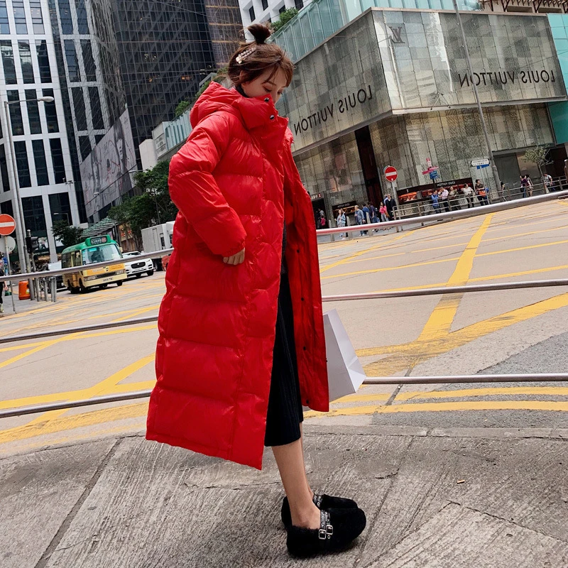 Snwo женские зимние пальто 2020 длинный пуховик хлопок зимнее для женщин теплая