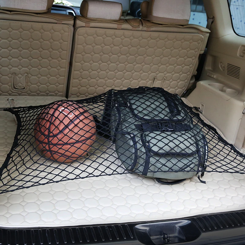 Автомобильный сетки держатели в багажник 70x70 см эластичный прочный нейлон для Acura