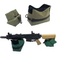 tactical rifle gun rest outdoor hunting shooting sandbag bench unfilled rifle gun front rear bag beach hunting rifle accessories