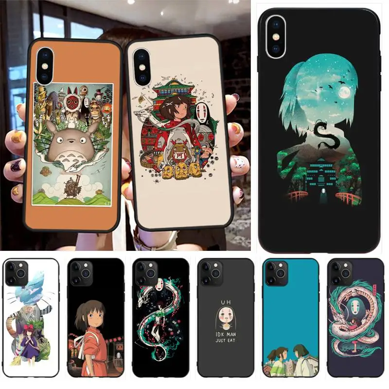 Мультфильм Унесенные призраками ТПУ чехол для телефона с изображением на задней
