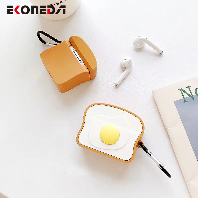 EKONEDA милый мультяшный чехол для Airpods 1/2 силиконовый мягкий защитный Pro 3 |