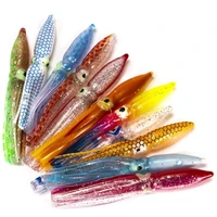 60 discounts hot 10pcs multicolor 8cm squid shaped fake lure bionic soft bait for outdoor fishing