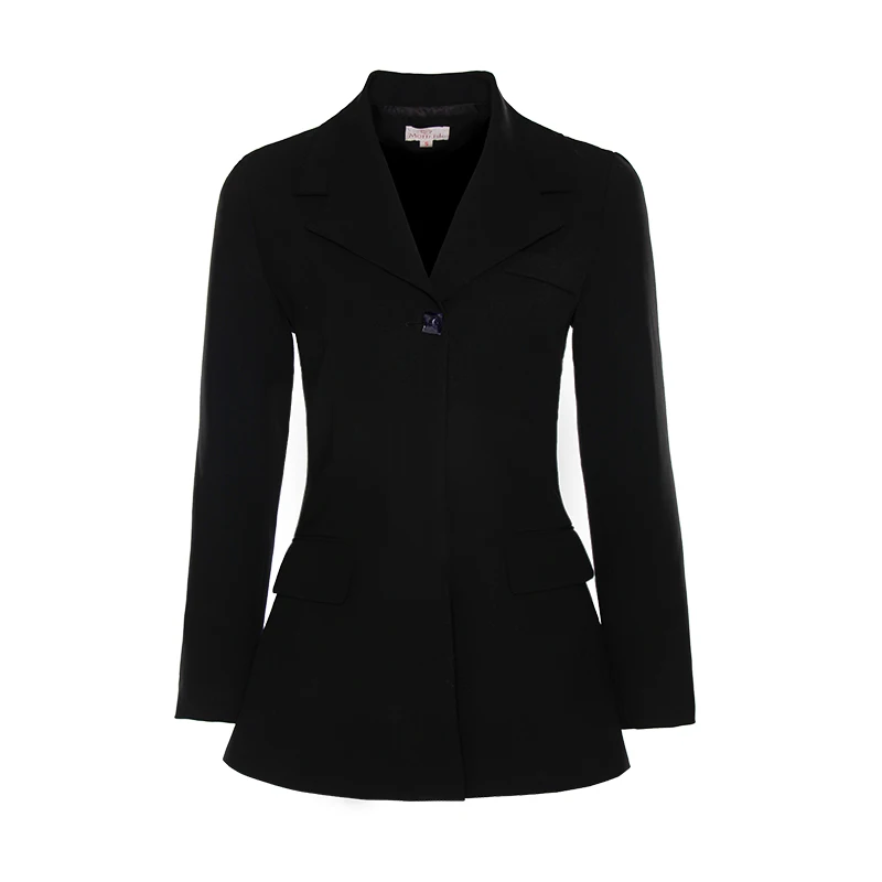 

[DEAT] New Spring Fashion Women Blazer Slim High Waist Single Button Backless Top And Pearl Shorts Two Pieces Set WR0640
