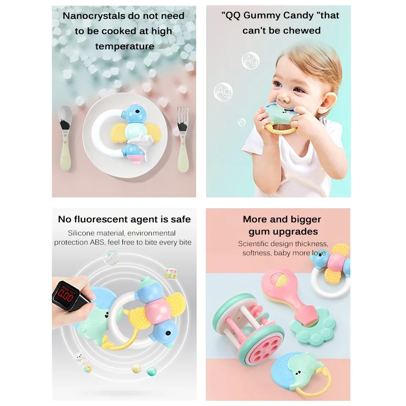 Новорожденных погремушка в форме Мягкого колокольчика тряски кроватки