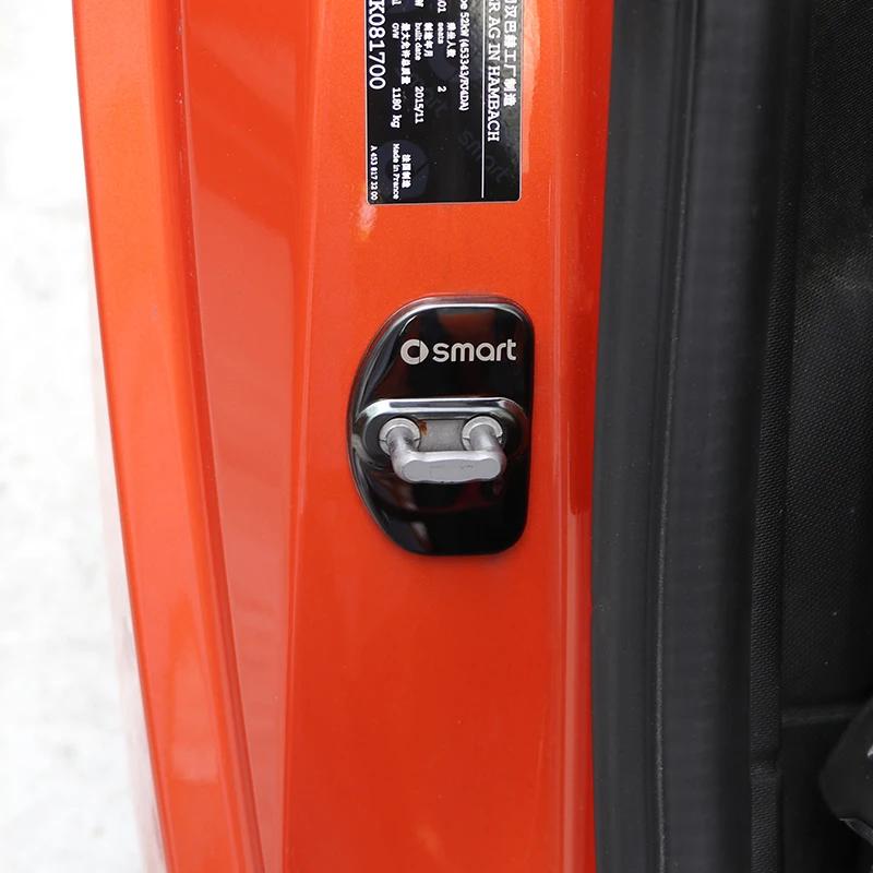 2 шт. Автомобильный Дверной замок защитный чехол украшение интерьера наклейка