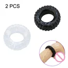 Кольца для пениса, 2 шт.компл., фиксатор для эякуляции, удлинитель пениса, Кольца для пениса, Прочные Кольца, интимные изделия, эротические секс-игрушки для пар и мужчин