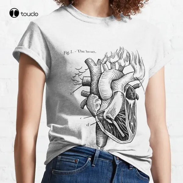 

The Heart Classic T-Shirt Custom Aldult Teen Unisex Digital Printing Tee Shirt Fashion Funny New Xs-5Xl Halloween Christmas Gift