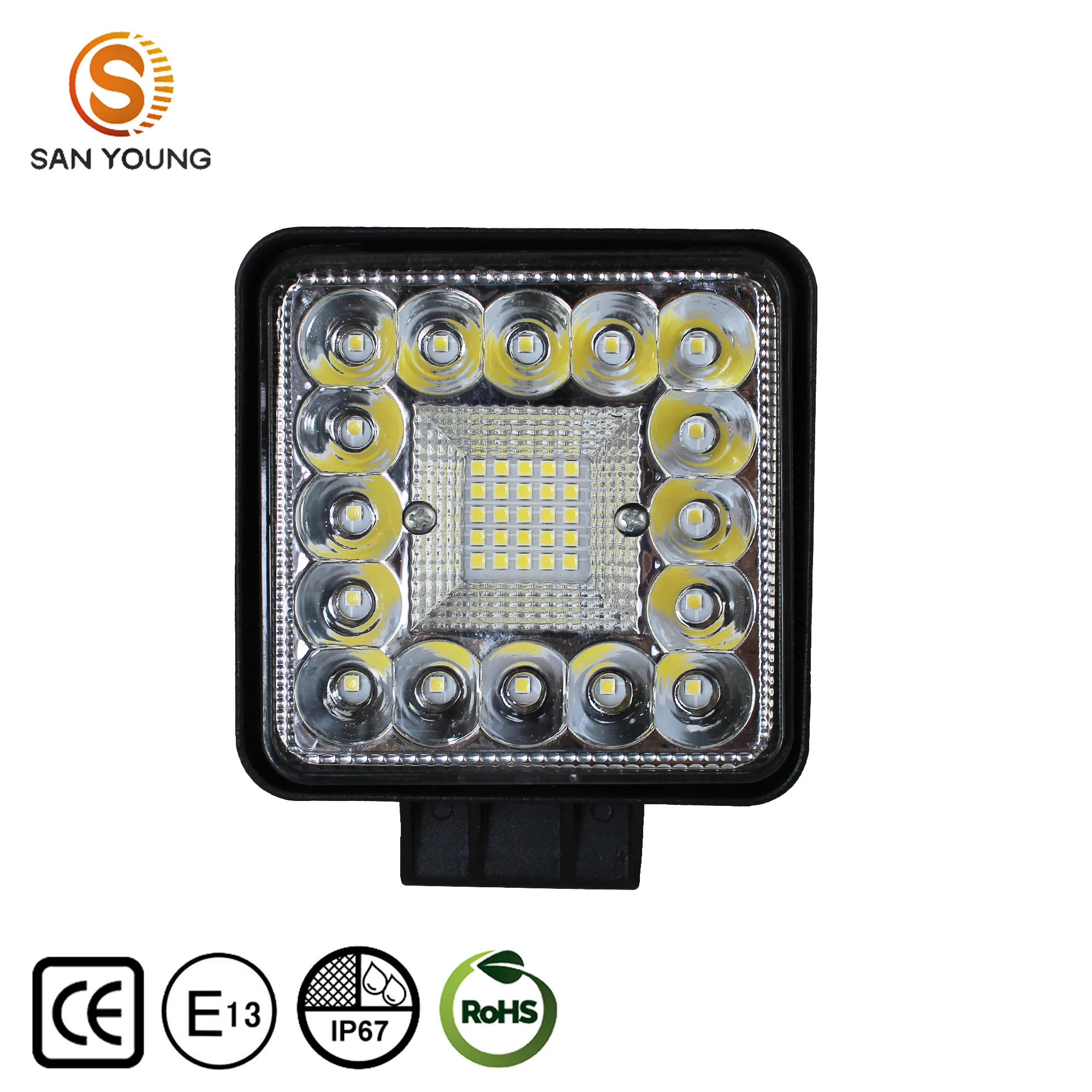 

4-дюймовый квадрат 120W светодиодный рабочий светильник 12V 24V грузовики работы лампы atv utv светодиодный машина рабочий светильник 10 штук