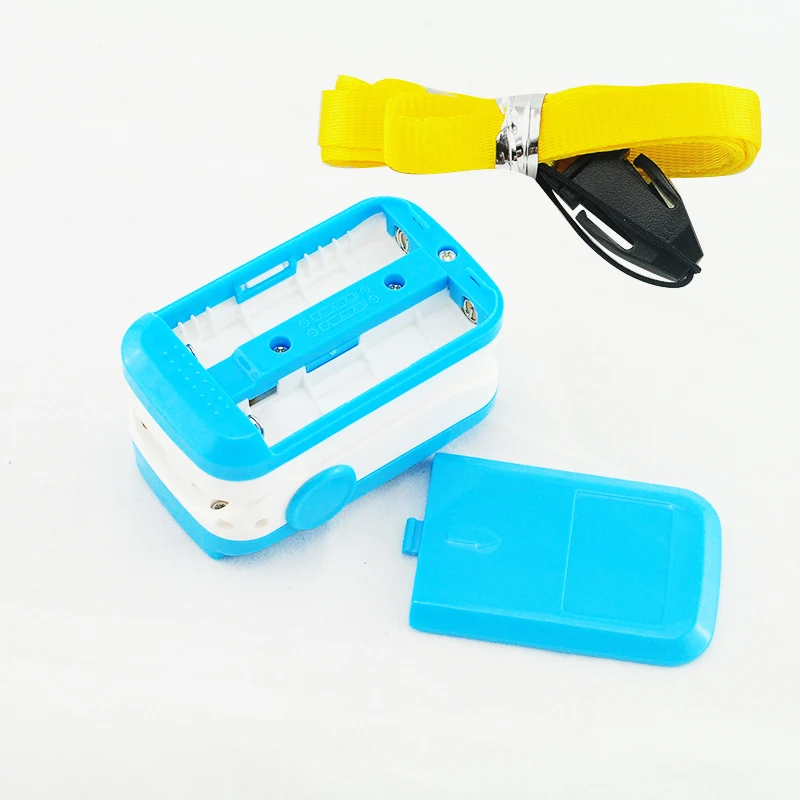 Цветной OLED пульсоксиметр с пальцевым наконечником звуковой сигнализацией и