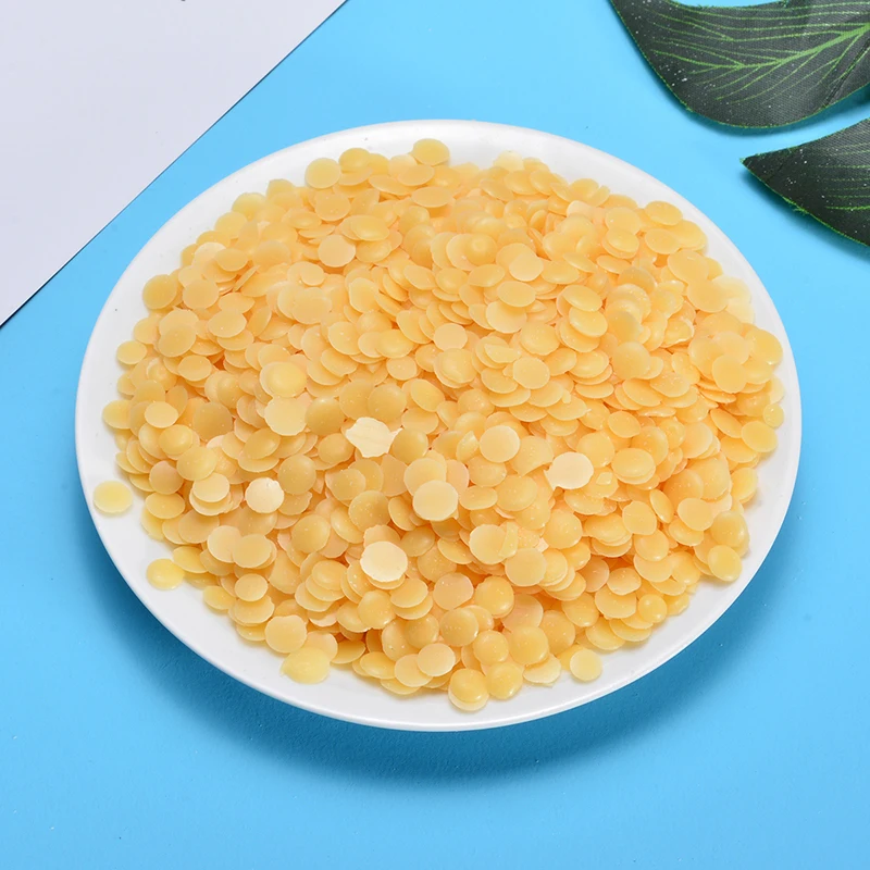 500g/Pack Candelilla Wax Light Yellow Natural Pure Pellet For DIY Cosmetic Lipstick Plant Hardness Regulator | Дом и сад