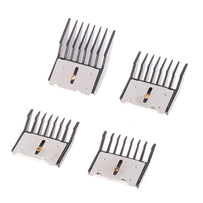 

4Pcs/set Universal Hair Clipper Limit Combs Guide Guard Attachment Size 3.6.9.12mm