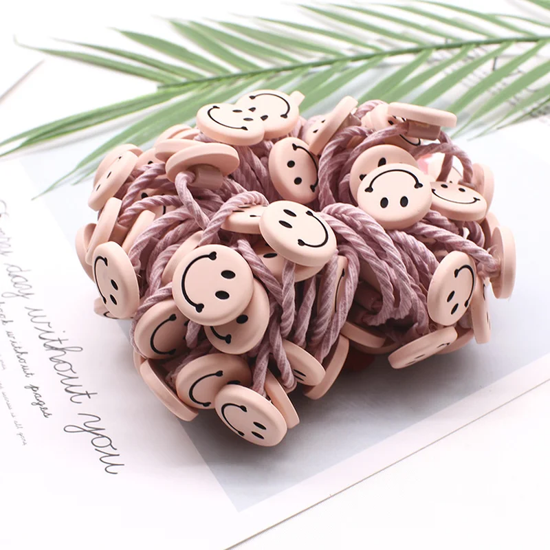 Новый стиль Детские простые круглые милые Мультяшные смайлики спиральные