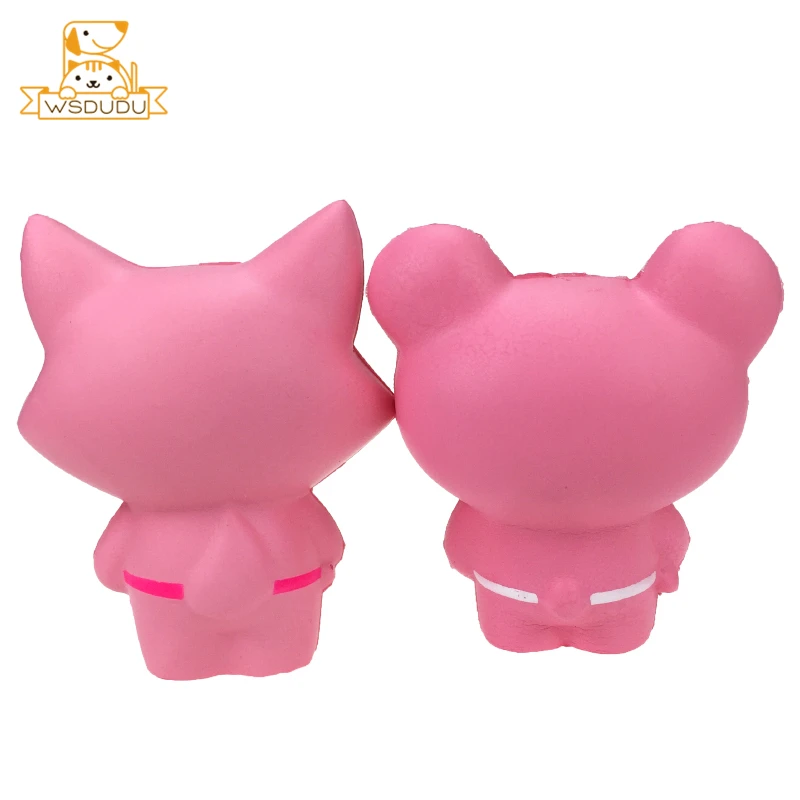 Милые Мультяшные сжимаемые животные медленно восстанавливающие форму Большая
