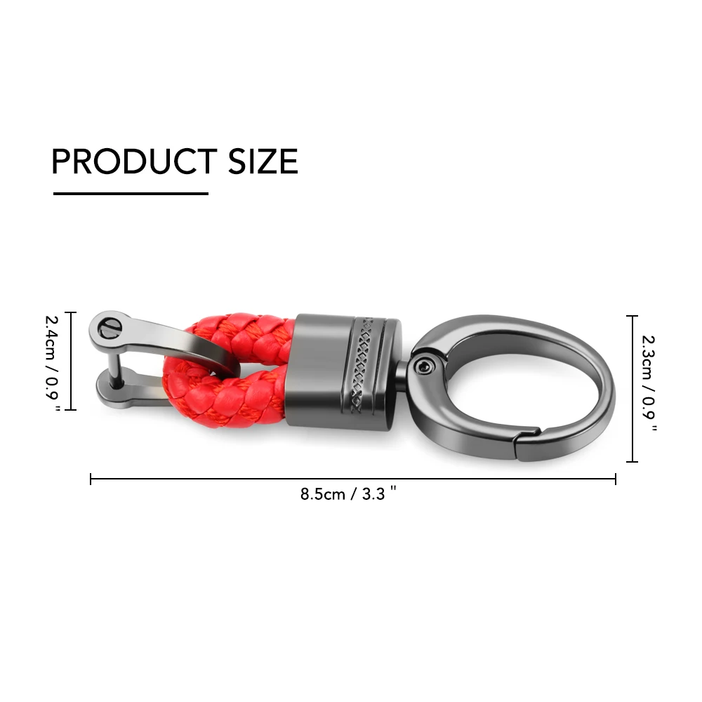 Плетеный вручную автомобильный брелок для ключей peugeot 206 207 208 307 308 407 408 citroen c4 c5 c3 C4L