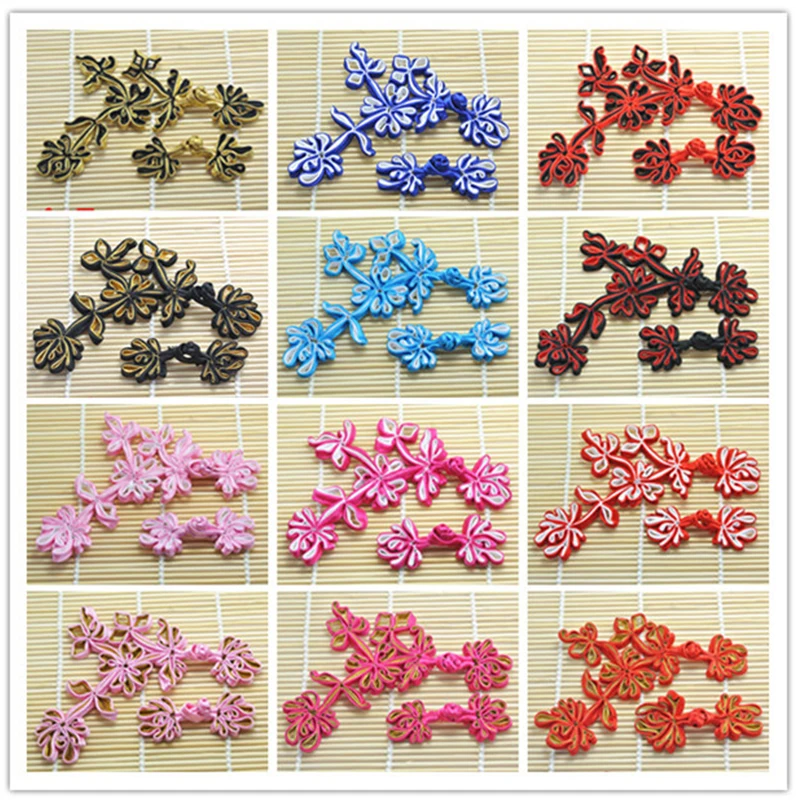 1 комплект пуговица в виде китайского узла застежки Cheongsam пуговицы для пришивания