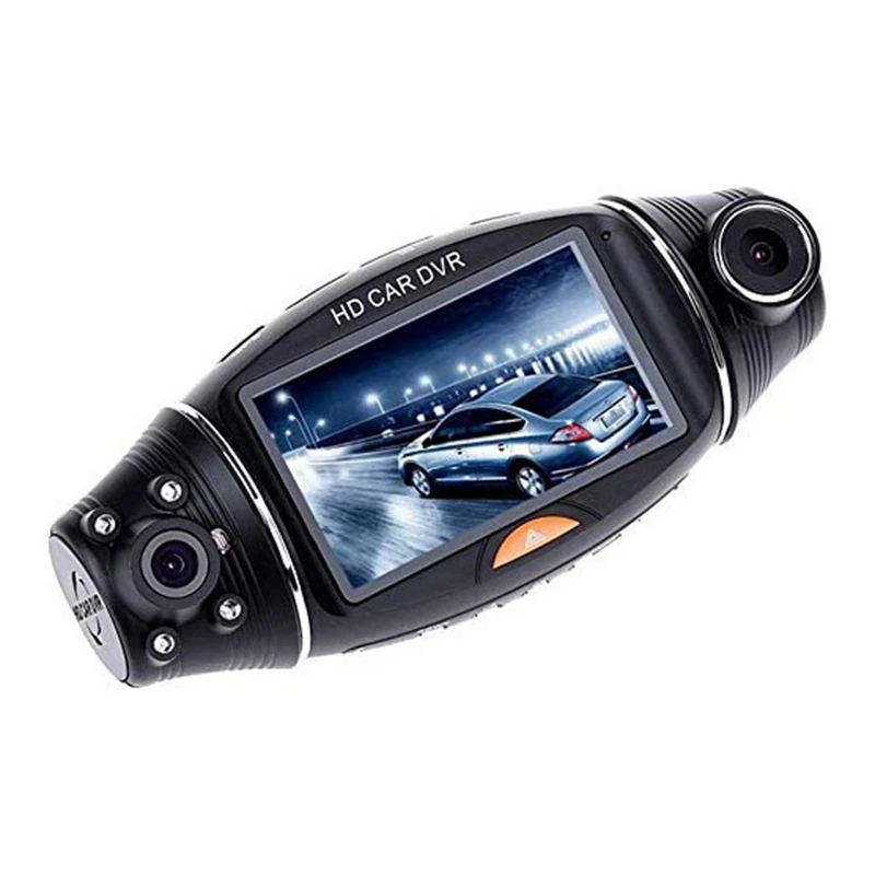 

Car Dvr 2.7 Inch Dual Lens Hd GPS Ir 140 Degree Night Vision Rear View Auto Car Camera G-Sensor Car Camera Recorder
