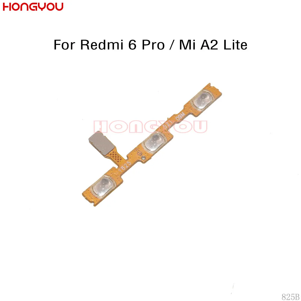 Кнопка питания отключения звука вкл/выкл гибкий кабель для Xiao mi Red 6 PRO/mi A2