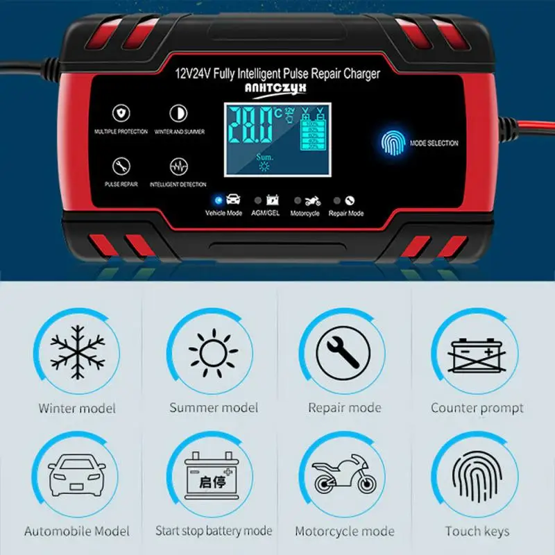 12V/24V автомобиль скачок стартер портативный Мощность банк Батарея Зарядное
