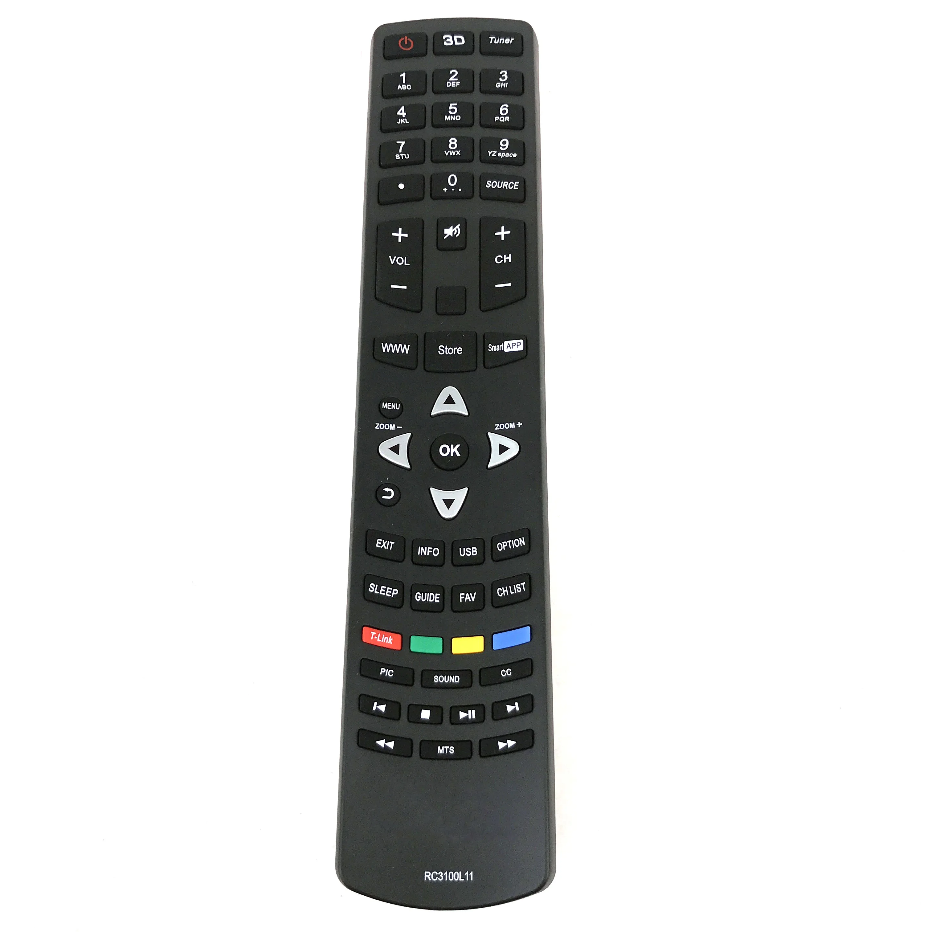 

Новый оригинальный пульт дистанционного управления RC3100L11 для TCL 3D smart LED LCD TV Fernbedienung
